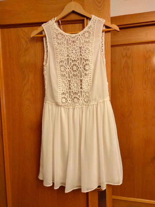 Vestido blanco verano - encaje
