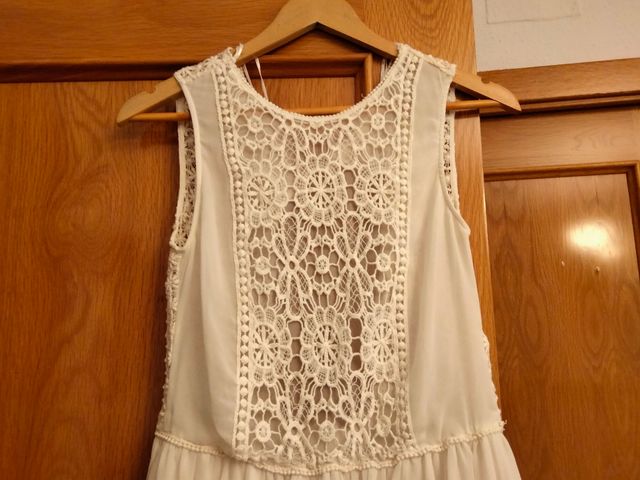 Vestido blanco verano - encaje