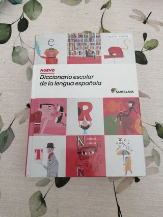 NUEVO DICCIONARIO ESCOLAR DE LA LENGUA ESPAÑOLA ( DE 3 A 6 Primaria) SANTILLANA (Spanish Edition)