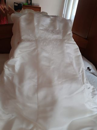 Vestido novia blanco