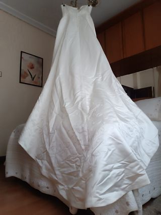 Vestido novia blanco