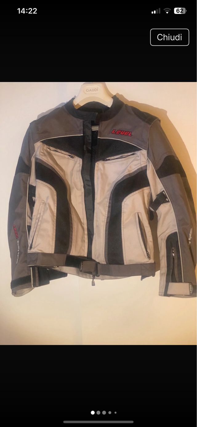 Giacca moto donna L Level