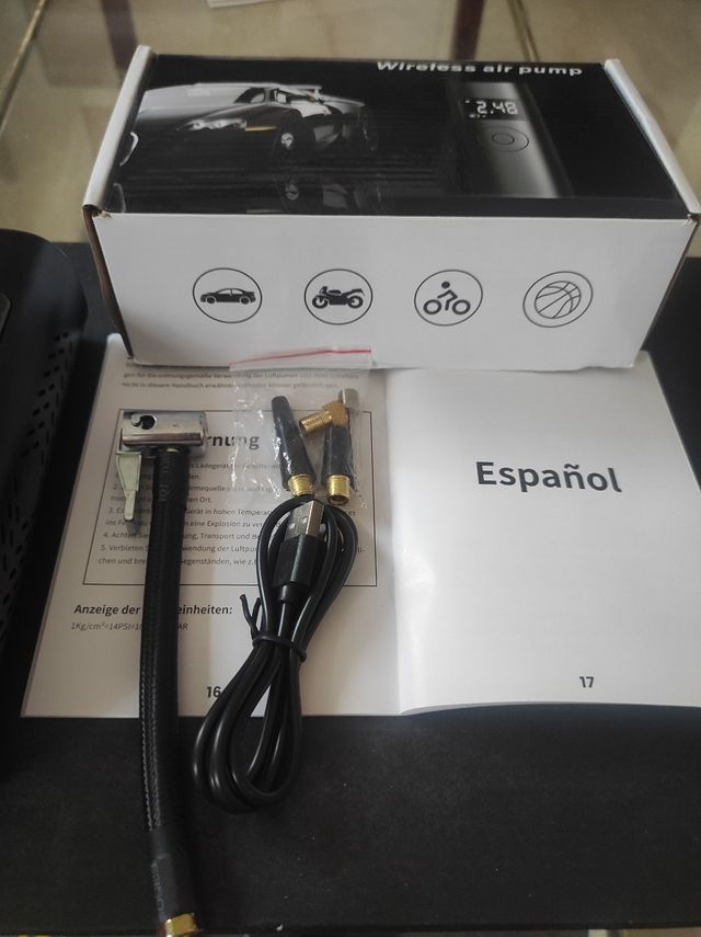 COMPRESOR DE AIRE PANTALLA DIGITAL