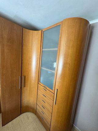 Dormitorio matrimonio - Armario madera PUENTE NIDO