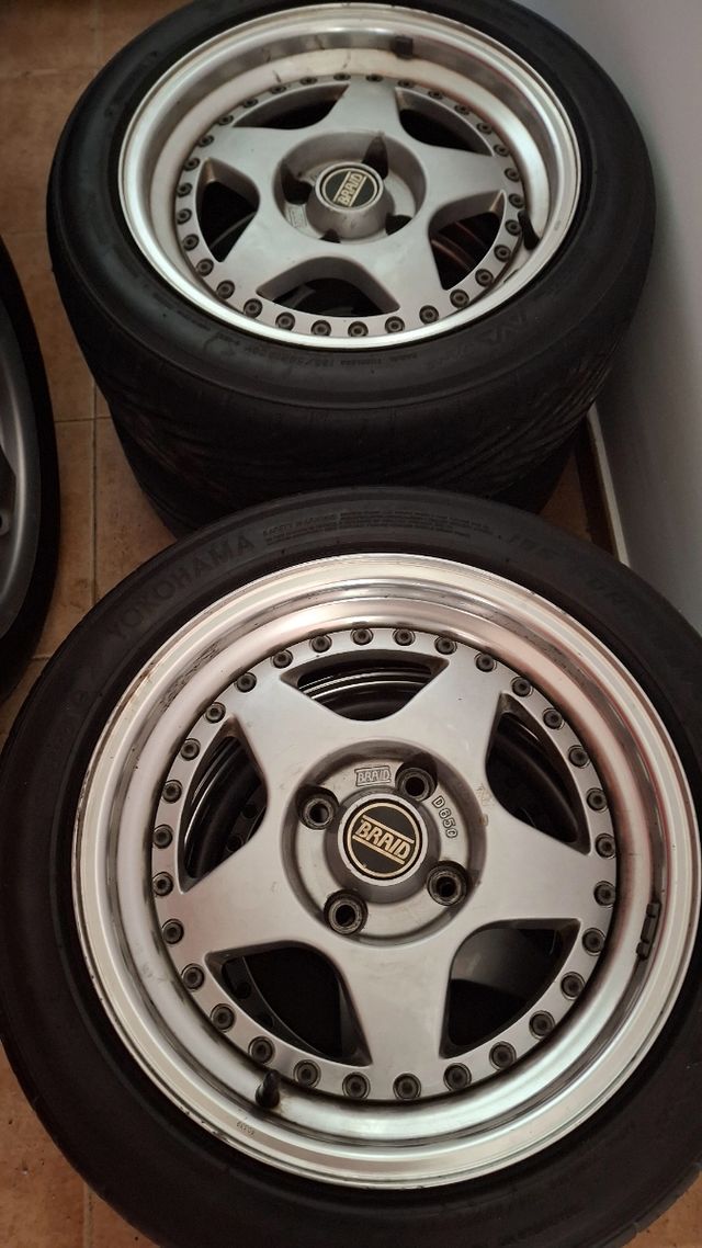 Llantas Braid 4x108 15"