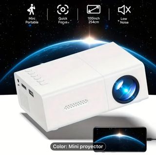 Proyector Mini Portátil Blanco