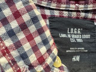 Camisa cuadros H&M - Talla S