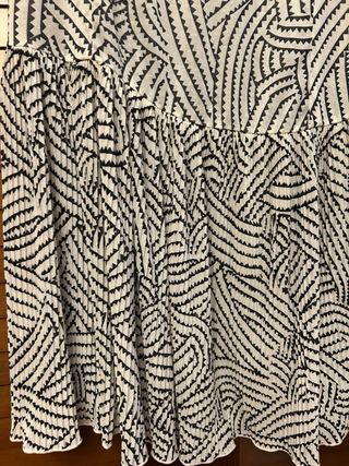 Vestido Bimba y Lola L - Beige/Negro