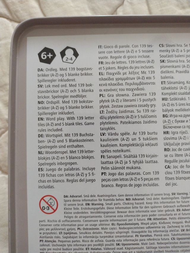 Alfabeto letras juego Montessori.