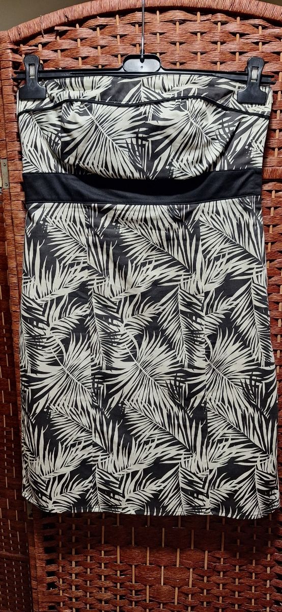 Abito corto HeM bianco e nero