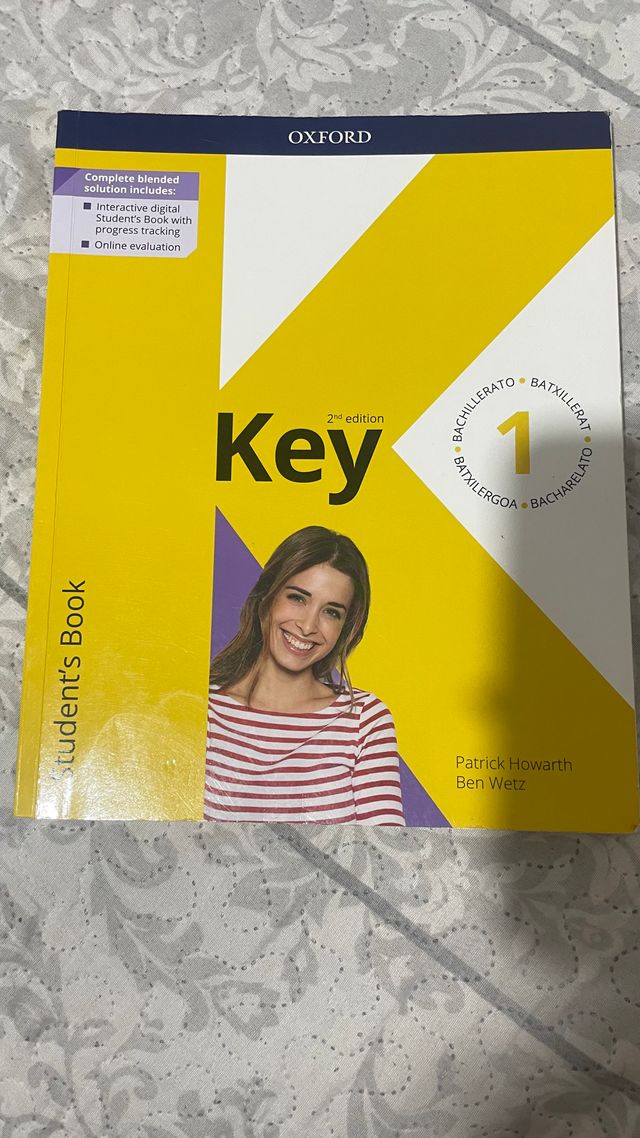 Lot dels 3 llibres de Key 2a edició, 1 batxillerat