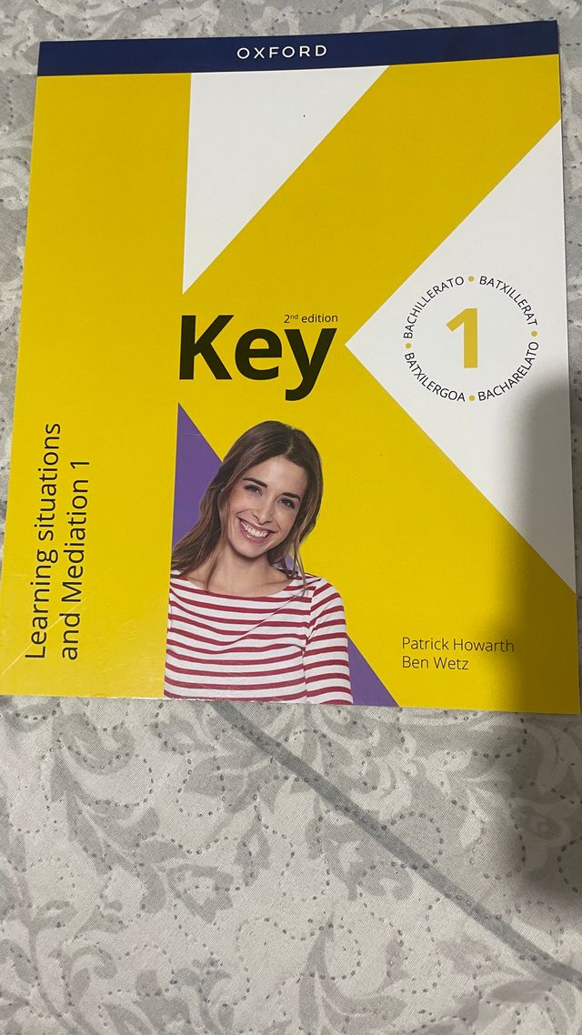 Lot dels 3 llibres de Key 2a edició, 1 batxillerat
