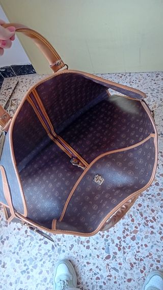 Portatrajes maletín vintage