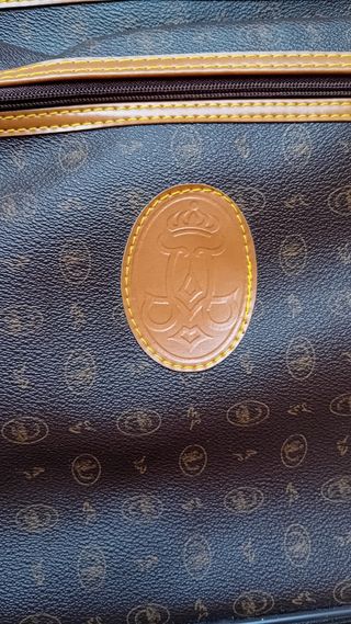 Portatrajes maletín vintage