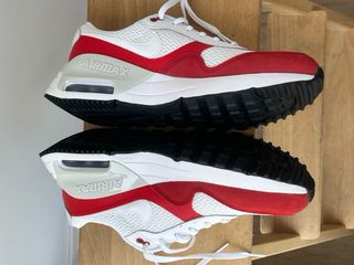 Zapatillas Nike Air Max 90 (GS) rojas y blancas