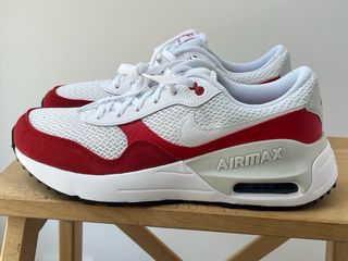 Zapatillas Nike Air Max 90 (GS) rojas y blancas