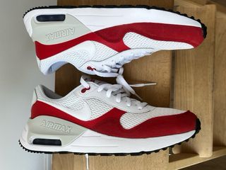 Zapatillas Nike Air Max 90 (GS) rojas y blancas