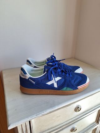 Zapatillas Munich Gresca - Azul - Nuevas