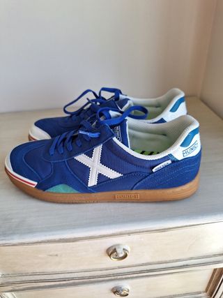 Zapatillas Munich Gresca - Azul - Nuevas