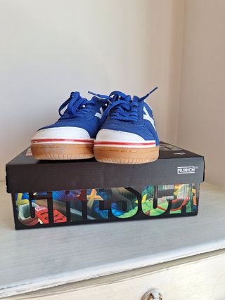 Zapatillas Munich Gresca - Azul - Nuevas