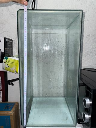 Pecera grande acuario transparente