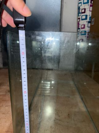 Pecera grande acuario transparente