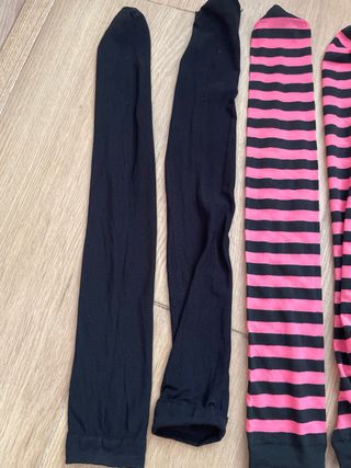 3 pares de medias largas mujer/niña