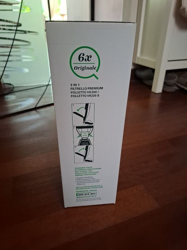 Vorwerk Folletto VK200/VK220S - Filtrello Premium