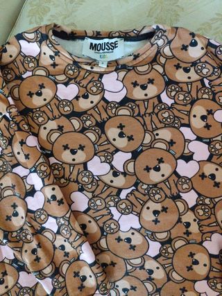 Felpa Mousse Kids bimba 8 anni
