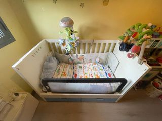 LOTE 
Muebles bebé 
cambiador + armario + cuna