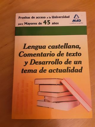 Prueba de acceso a la universidad para mayores ...