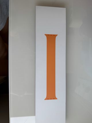 Correa Apple Watch Solo Loop Naranja 41mm talla 2