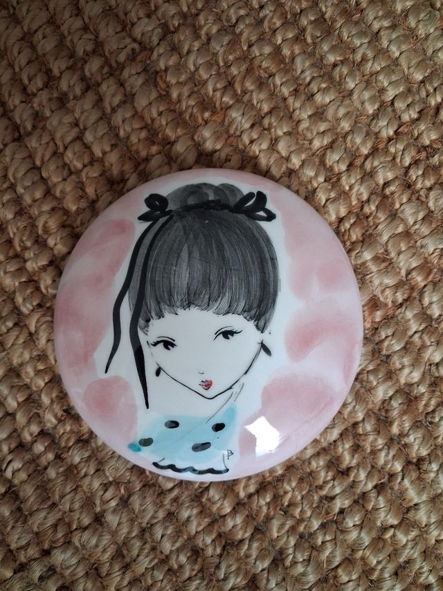 Scatola Ceramica Vintage anni '50