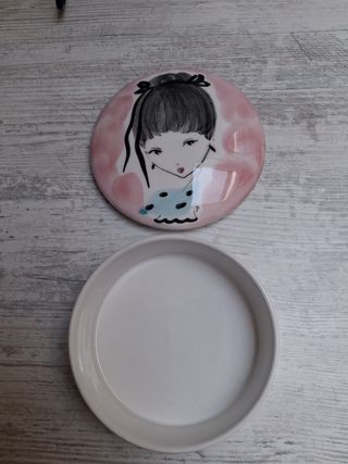 Scatola Ceramica Vintage anni '50