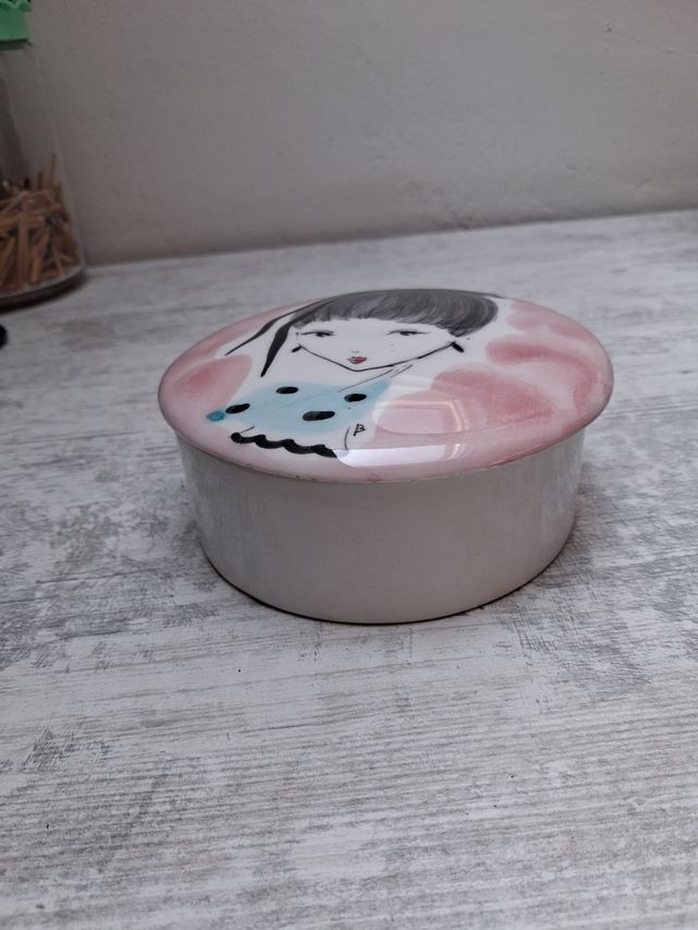 Scatola Ceramica Vintage anni '50