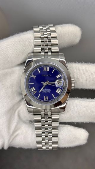  Seiko Datejust Mod azul