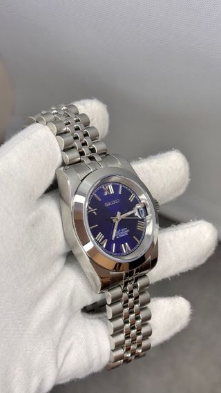  Seiko Datejust Mod azul