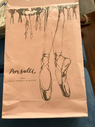 Ballerine Porselli glitter argento