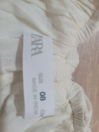 Vestido Zara niña talla 8