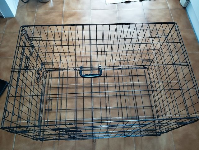 Jaula perro - Negra