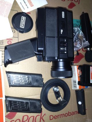 Cámara Super8 Eumig vintage años 80, Made in Japan