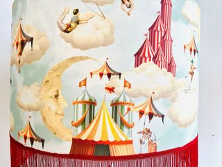 Pantalla de Lámpara Cabaret Sky by la Opalina