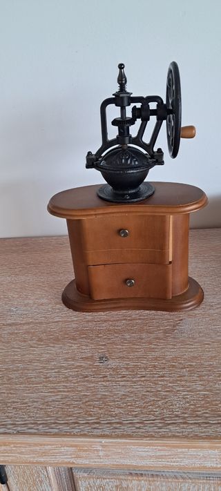 Molinillo café antiguo - Decorativo