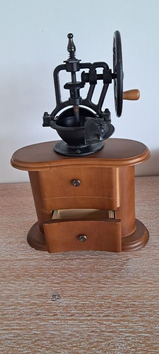 Molinillo café antiguo - Decorativo