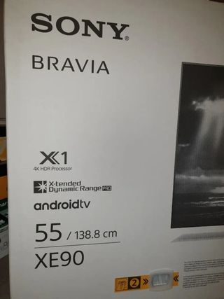 Sony Bravia 4K 55" XE90 AndroidTV