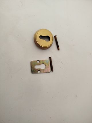 Escudo cerradura puerta