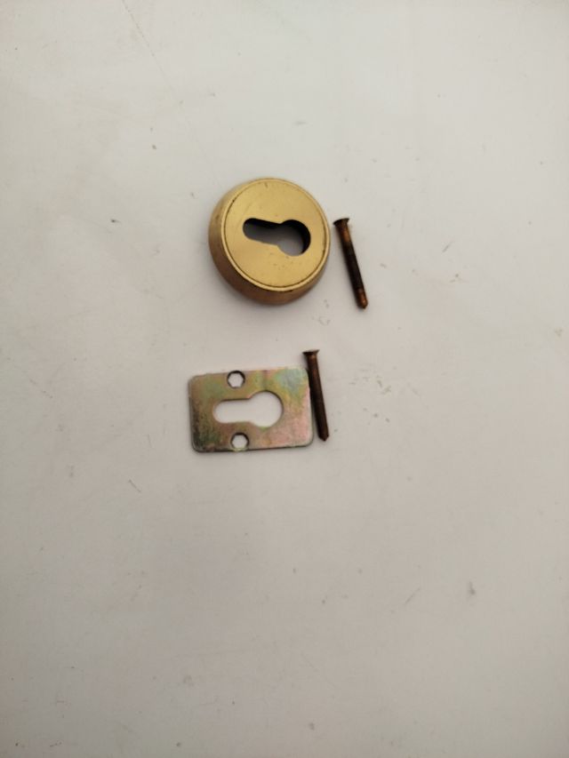 Escudo cerradura puerta