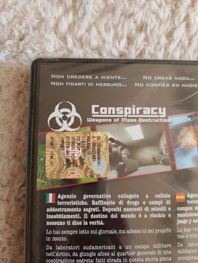 Conspiracy: WMD - PC Atari
