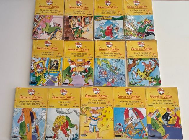 Colección Libros Geronimo Stilton