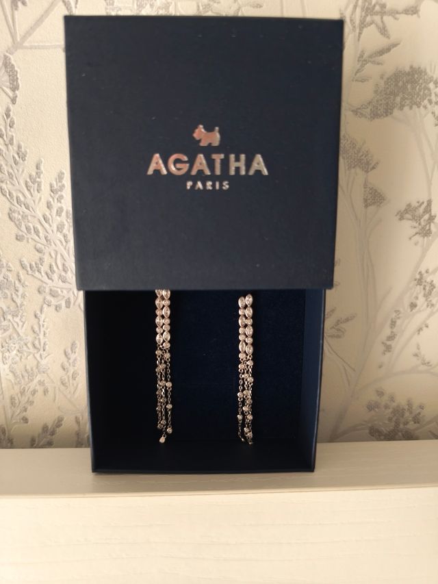 Pendientes plata "Agatha Paris"